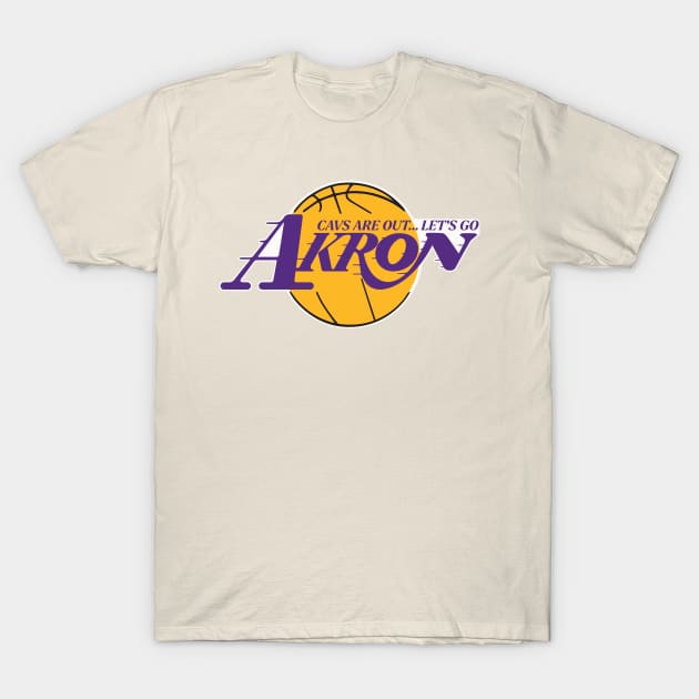 lets go akron! T-Shirt by SBSTN